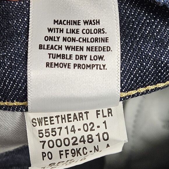 Old Navy Women's Jeans The Sweet Heart Flare Leg Stretch Mid-Rise Denim 12 reg - Picture 7 of 8